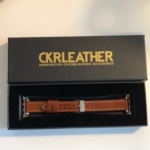 Genuine Leather Apple Watch band fits 38/40mm